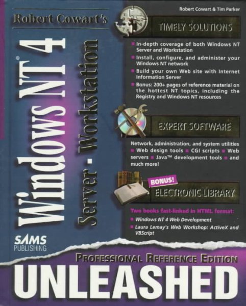 Robert Cowart's Windows Nt 4 Unleashed: Professional Reference Edition cover