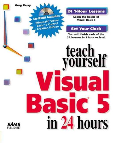 Sams Teach Yourself Visual Basic 5 in 24 Hours cover