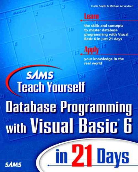 Sams Teach Yourself Database Programming with Visual Basic 6 in 21 Days cover