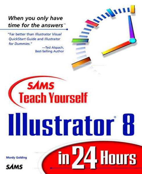 Sams Teach Yourself Illustrator 8 in 24 Hours cover
