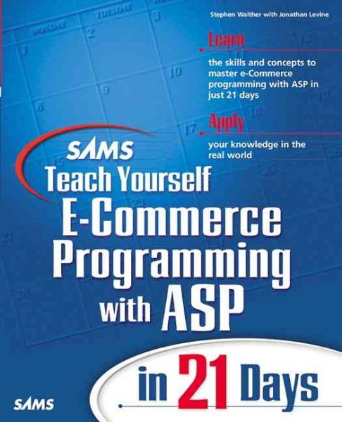 Sams Teach Yourself E-Commerce Programming with ASP in 21 Days cover