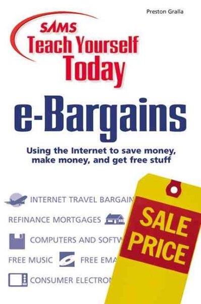 Sams Teach Yourself e-Bargains Today cover