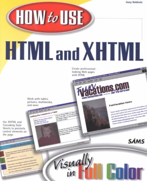 How to Use Html and Xhtml: Visually in Full Color cover