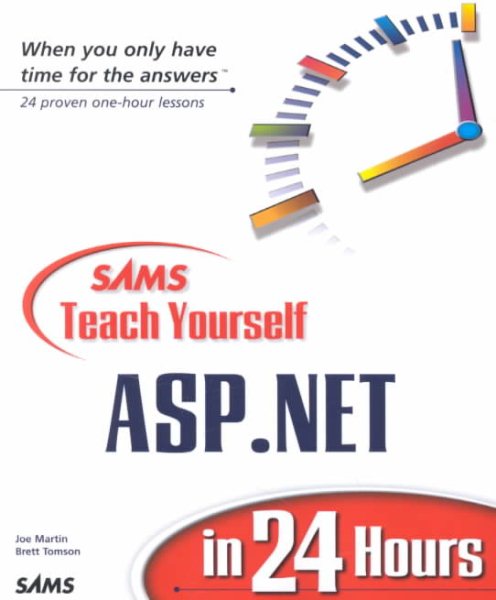 Sams Teach Yourself ASP.NET in 24 Hours cover