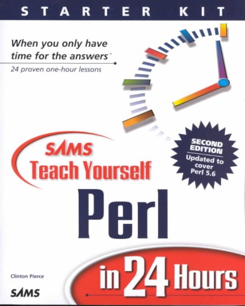 Sams Teach Yourself Perl in 24 Hours (2nd Edition) (Sams Teach Yourself in 24 Hours) cover