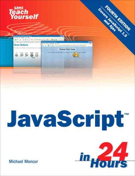 Sams Teach Yourself JavaScript in 24 Hours (4th Edition) cover