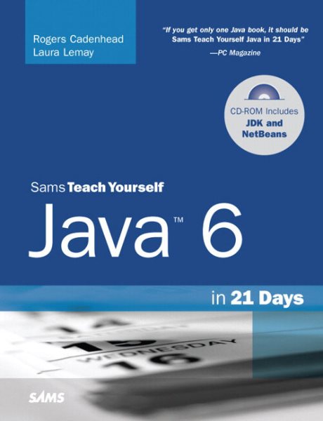 CADENHEAD: STY JAVA 6 IN 21 DAYS _p5 (5th Edition) cover