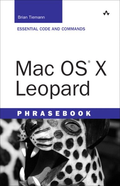 Mac OS X Leopard Phrasebook cover