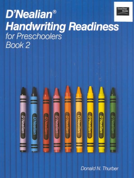D'NEALIAN HANDWRITING READINESS FOR PRESCHOOLERS BOOK 2 cover