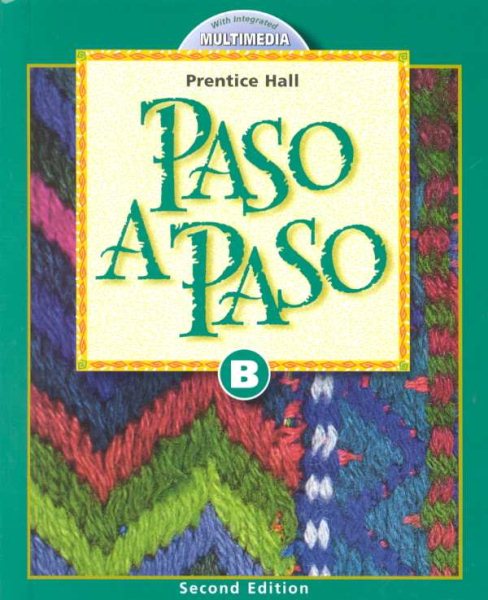 PASO A PASO STUDENT EDITION BOOK B 2000C cover
