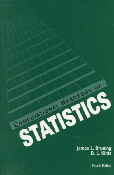 Computational Handbook of Statistics (4th Edition) cover