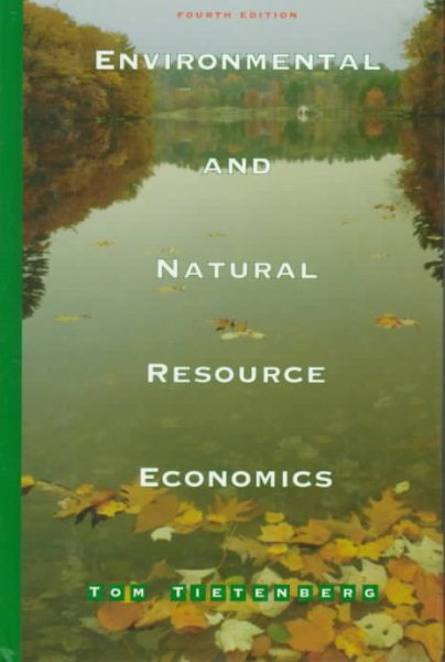Environmental and Natural Resource Economics cover