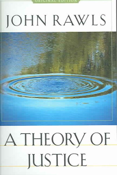 A Theory of Justice: Original Edition cover