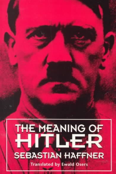The Meaning of Hitler cover