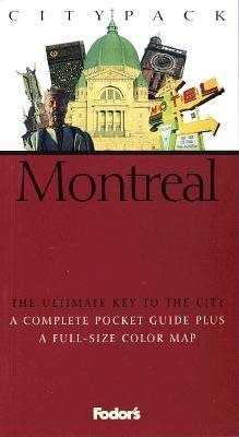 Citypack Montreal, 1st edition cover