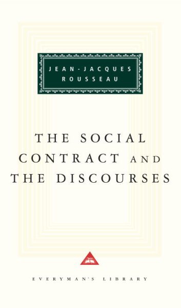 The Social Contract and The Discourses (Everyman's Library) cover