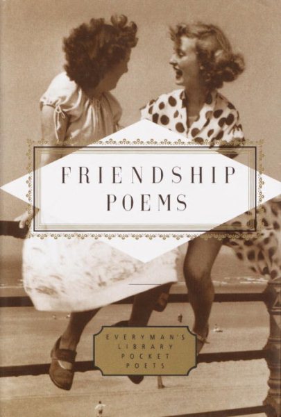 Friendship Poems (Everyman's Library Pocket Poets Series) cover