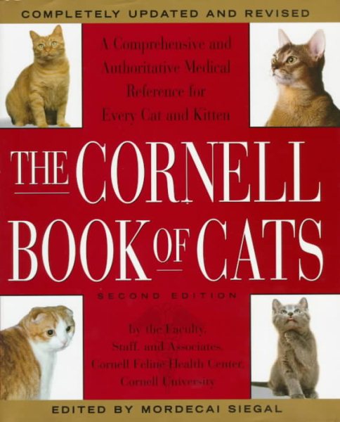 The Cornell Book of Cats: A Comprehensive & Authoritative Medical Reference for Every Cat & Kitten cover
