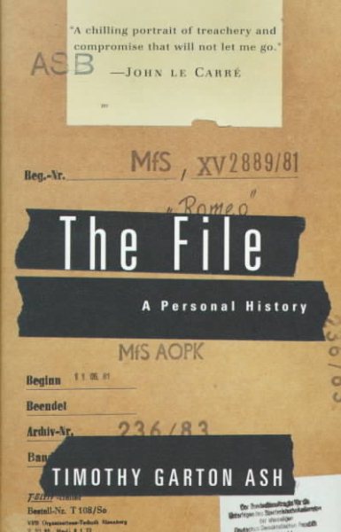 The File: A Personal History cover