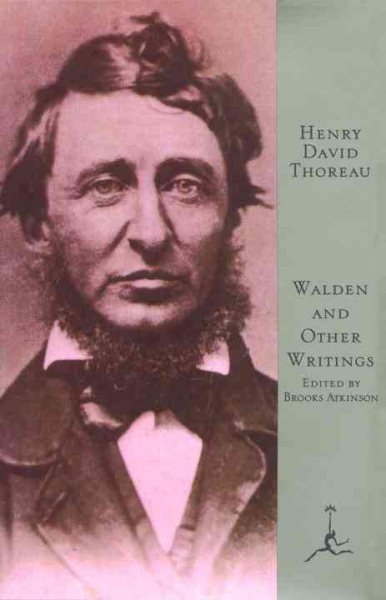 Walden and Other Writings (Modern Library of the World's Best Books) cover