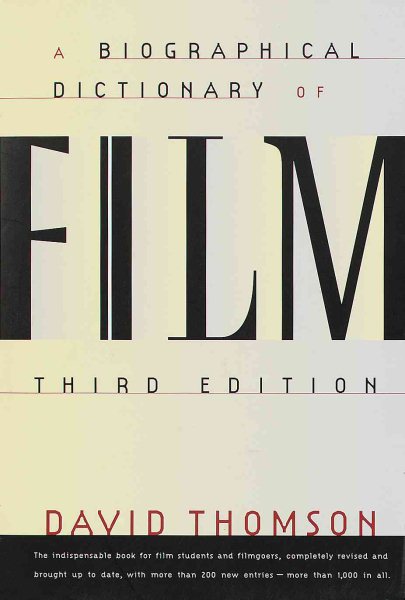 Biographical Dictionary of Film