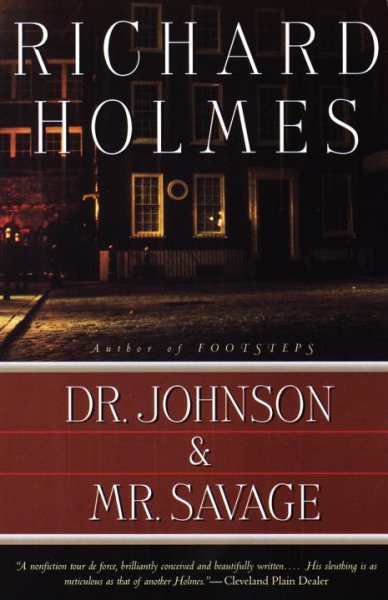 Dr. Johnson & Mr. Savage cover