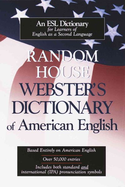 Random House Webster's Dictionary of American English cover