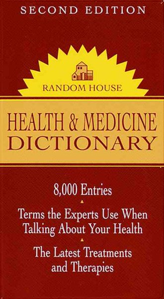 Random House Webster's Pocket Health & Medicine Dictionary cover
