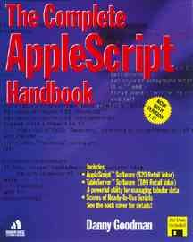 Complete AppleScript Handbook: With Disk