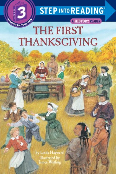 The First Thanksgiving (Step-Into-Reading, Step 3) cover