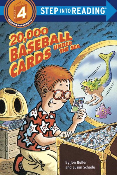 20,000 Baseball Cards Under the Sea (Step-Into-Reading, Step 4) cover