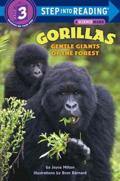 Gorillas: Gentle Giants of the Forest (Step-Into-Reading, Step 3) cover