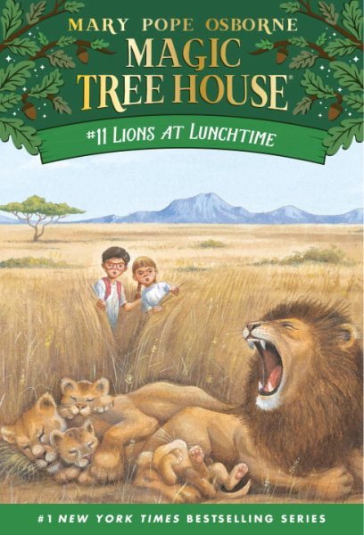 Lions at Lunchtime (Magic Tree House, No. 11) cover
