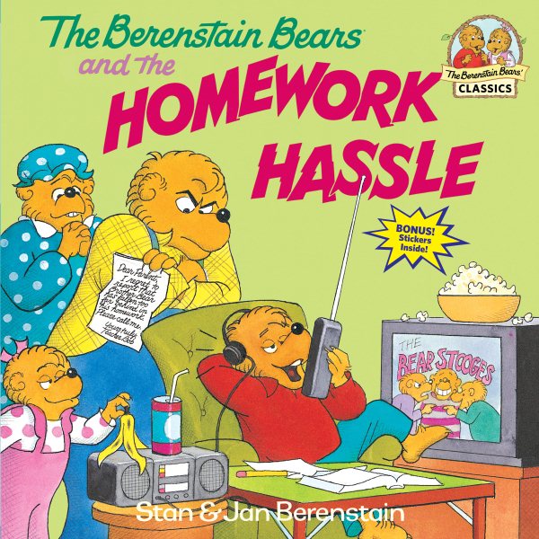 The Berenstain Bears and the Homework Hassle cover