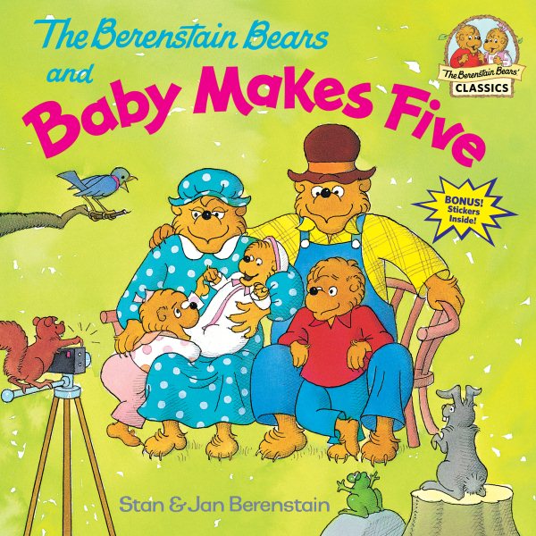 The Berenstain Bears and Baby Makes Five cover