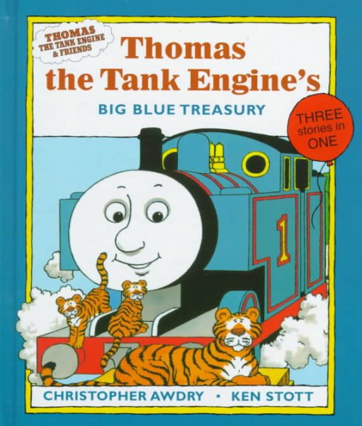 Thomas the Tank Engine's Big Blue Treasury (Thomas the Tank Engines & Friends Series) cover