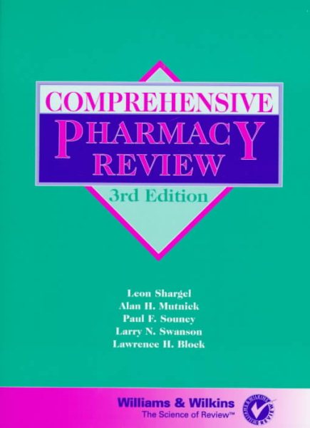 Comprehensive Pharmacy Review (National Medical) cover
