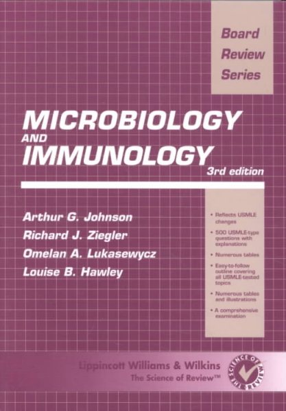 Microbiology and Immunology cover