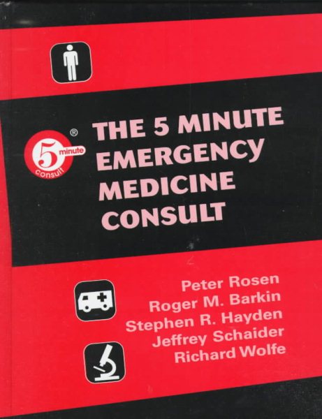 The Five Minute Emergency Medicine Consult cover