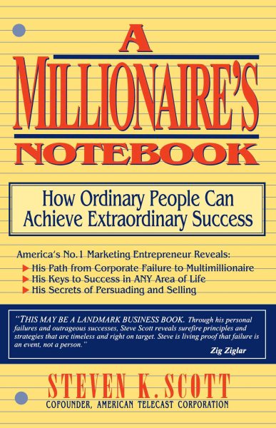 Millionaire's Notebook: How Ordinary People Can Achieve Extraordinary Success cover