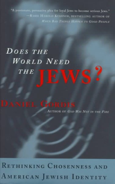 Does the World Need the Jews
