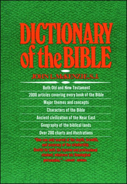Dictionary Of The Bible cover