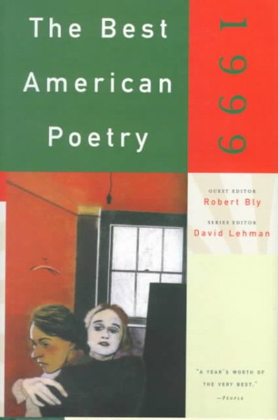The BEST AMERICAN POETRY 1999 cover