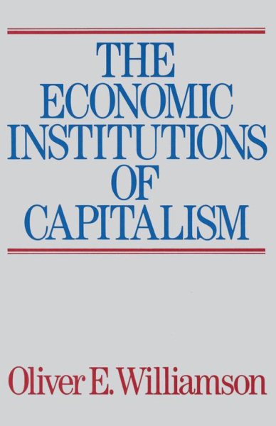 The Economic Institutions of Capitalism cover