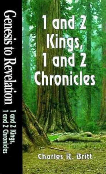 Genesis to Revelation: 1 and 2 Kings, 1 and 2 Chronicles Student Book cover