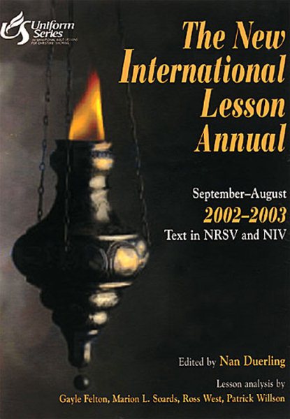 New International Lesson Annual (2002-2003) cover
