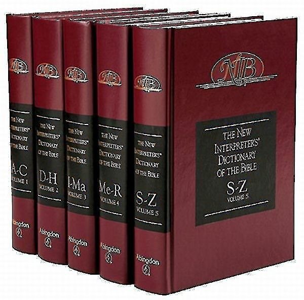 The New Interpreter's Dictionary of the Bible (5 Volumes) cover