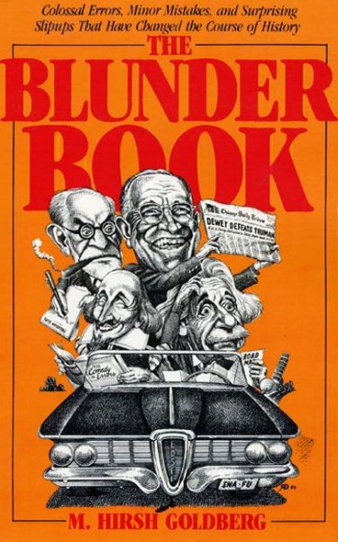 Blunder Book: Gigantic cover