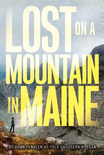 Lost on a Mountain in Maine (hardcover) cover