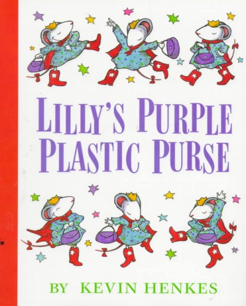Lilly's Purple Plastic Purse cover